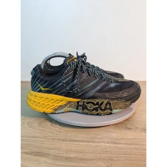 Hoka One One Speedgoat 4 Antigua Women Shoes 1106527 ASAT Size US 8 - Picture 4 of 10